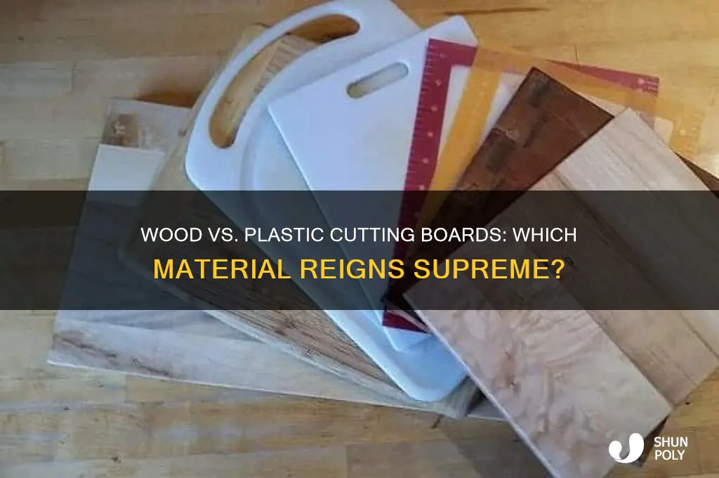 which is better wood or plastic cutting boarfs