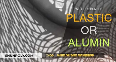 Plastic vs. Aluminum: What's Denser?