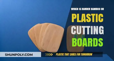 Bamboo vs. Plastic: Which Cutting Board Material is Harder?