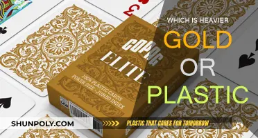Gold vs Plastic: The Weight Debate