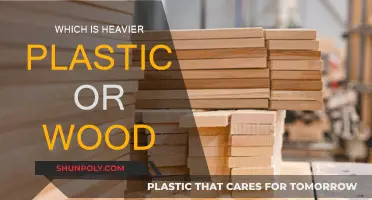 Plastic vs Wood: What's the Heavier Option?