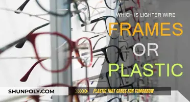 Plastic vs Wire Frames: Lighter Option?
