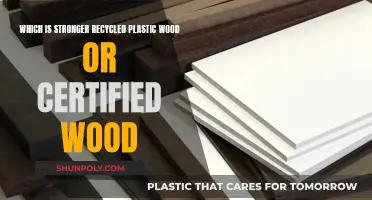 Recycled Plastic Wood: Stronger and Sustainable Choice?