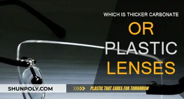 Carbonate vs Plastic Lenses: Thickness Comparison