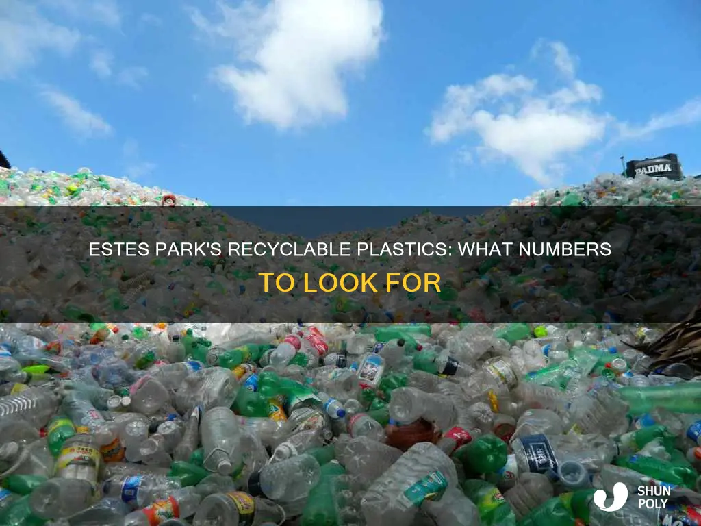 which numbered plastics are recyclable in estes park