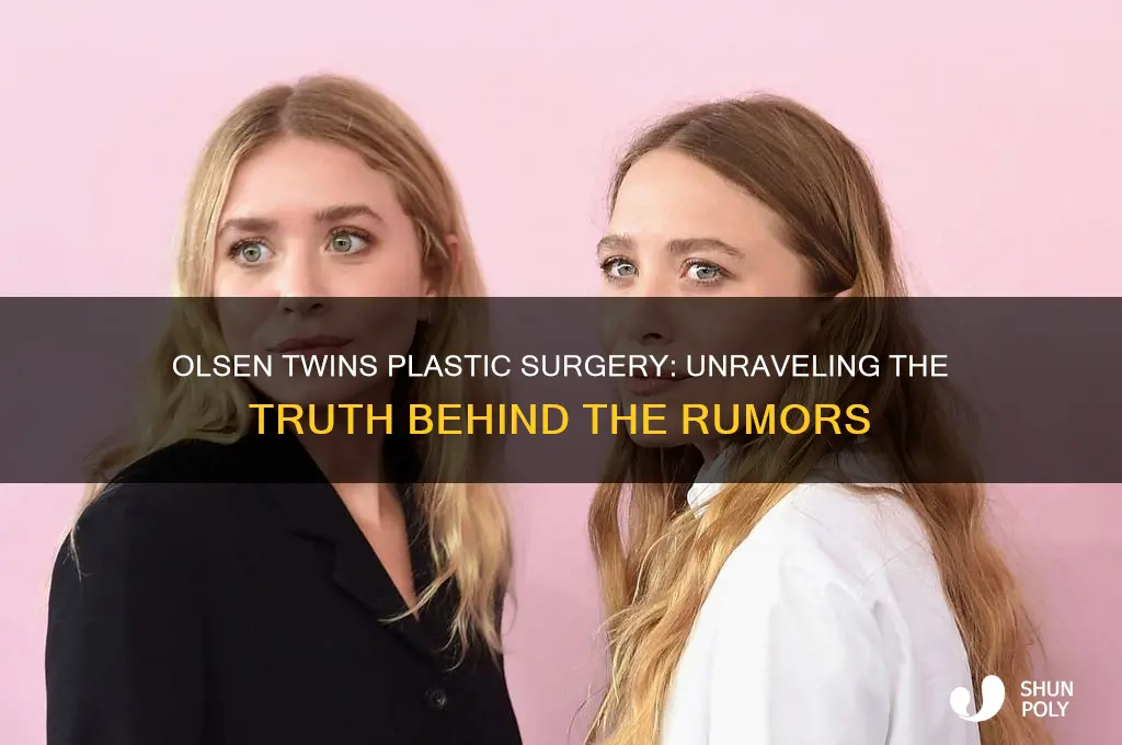 which one of the olsen twins get plastic surgery
