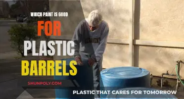 Best Paints for Plastic Barrels: A Comprehensive Guide