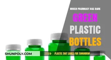 Where to Find Dark Green Plastic Bottles for Pharmacy Use