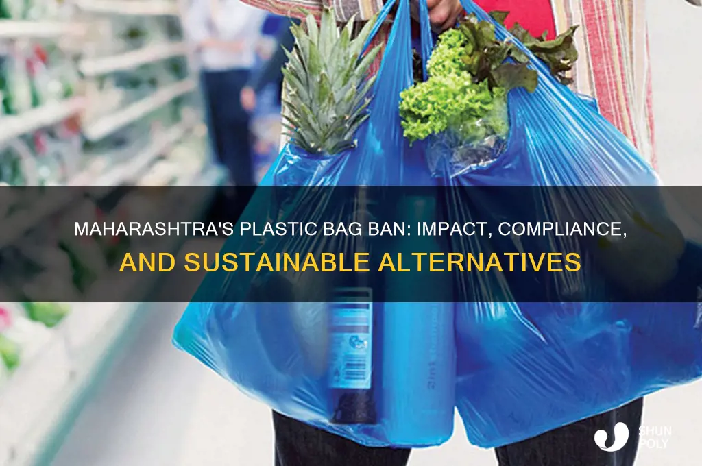 which plastic bag ban in maharashtra