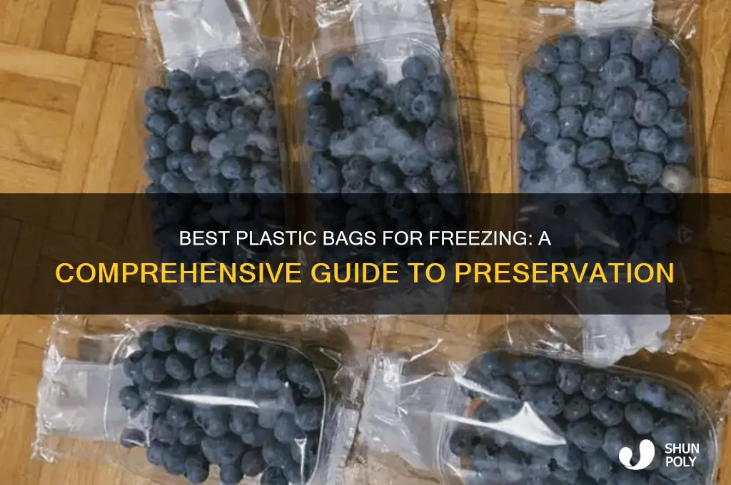 which plastic bags are best for freezing