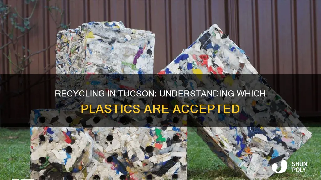 which plastic numbers are recyclable in tucson