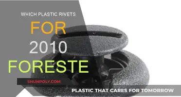 Best Plastic Rivets for 2010 Subaru Forester