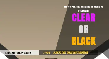 UV Resistance Comparison: Clear vs. Black Plastic Sheeting Durability