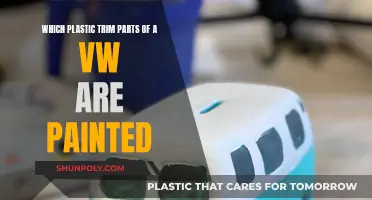 VW Plastic Trim: Which Parts Need Paint?