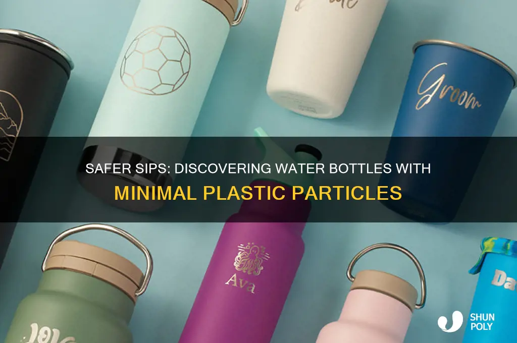 which plastic water bottles have least plastic bits