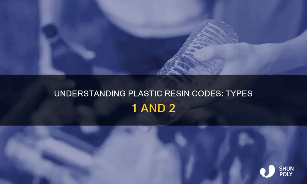 which plastics are labeled 1 and 2
