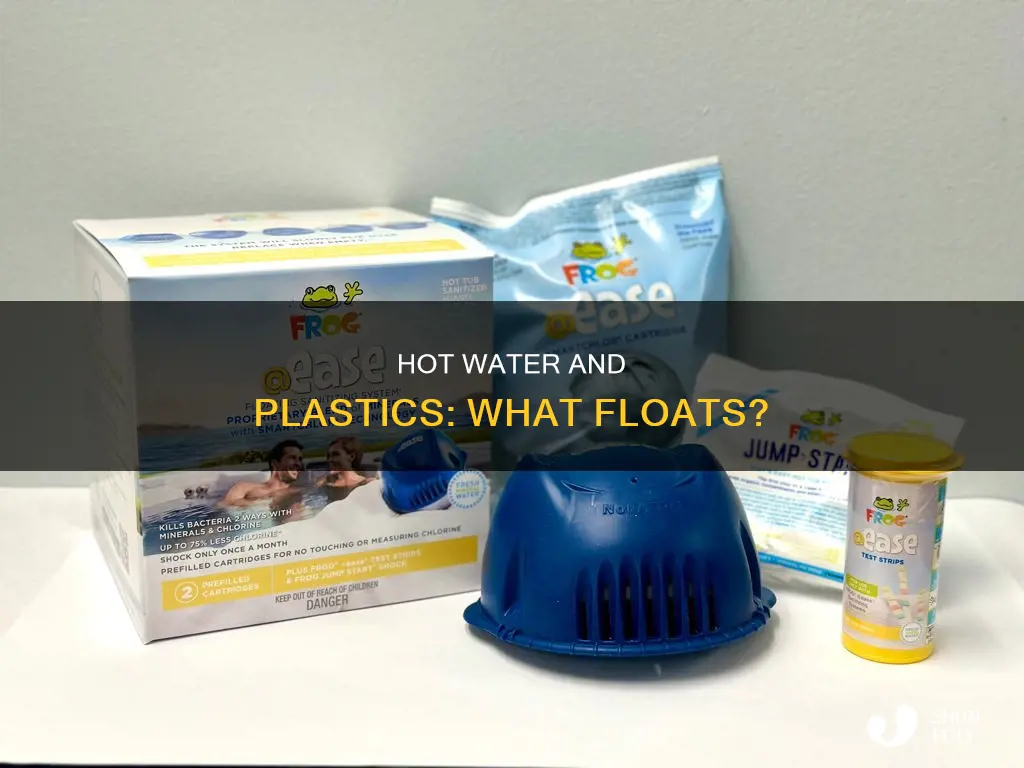 which plastics float in hot water