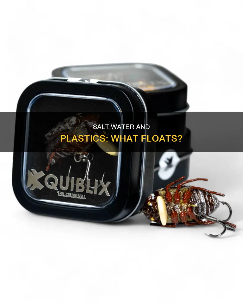 which plastics float in salt water
