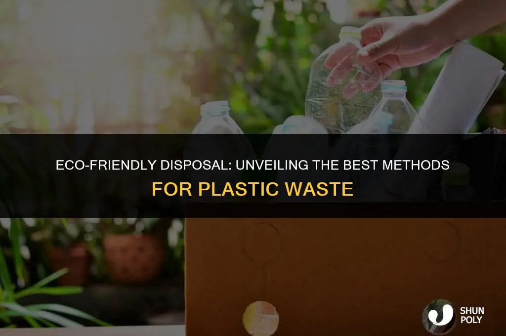 which plastics foes best way disposal take