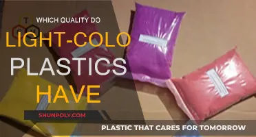 The Brilliance of Light-Colored Plastics