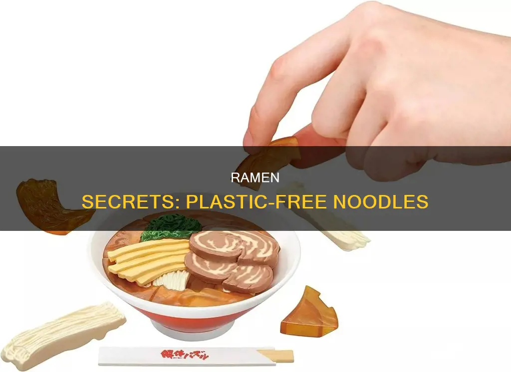 which ramen is not close to plastic