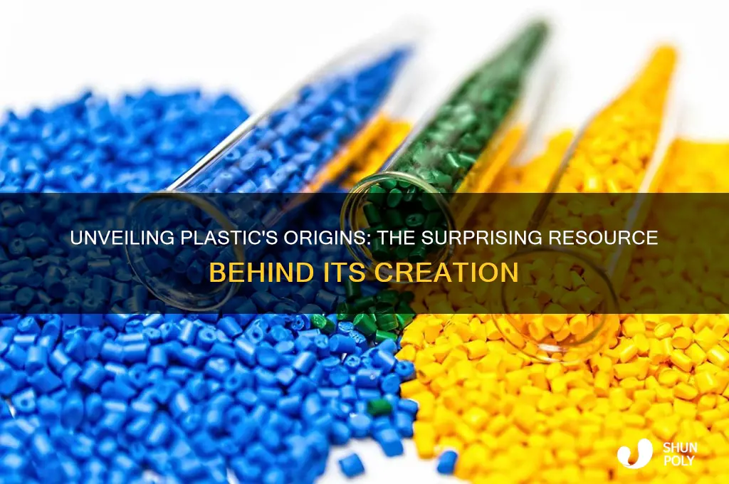 which resource is plastic made from