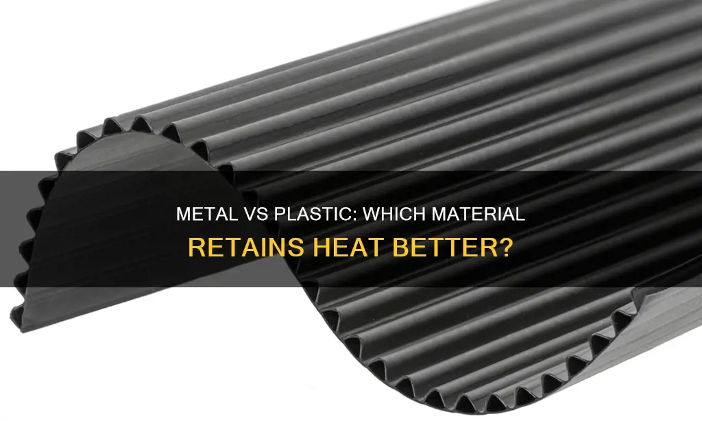 which retains heat metal or plastic