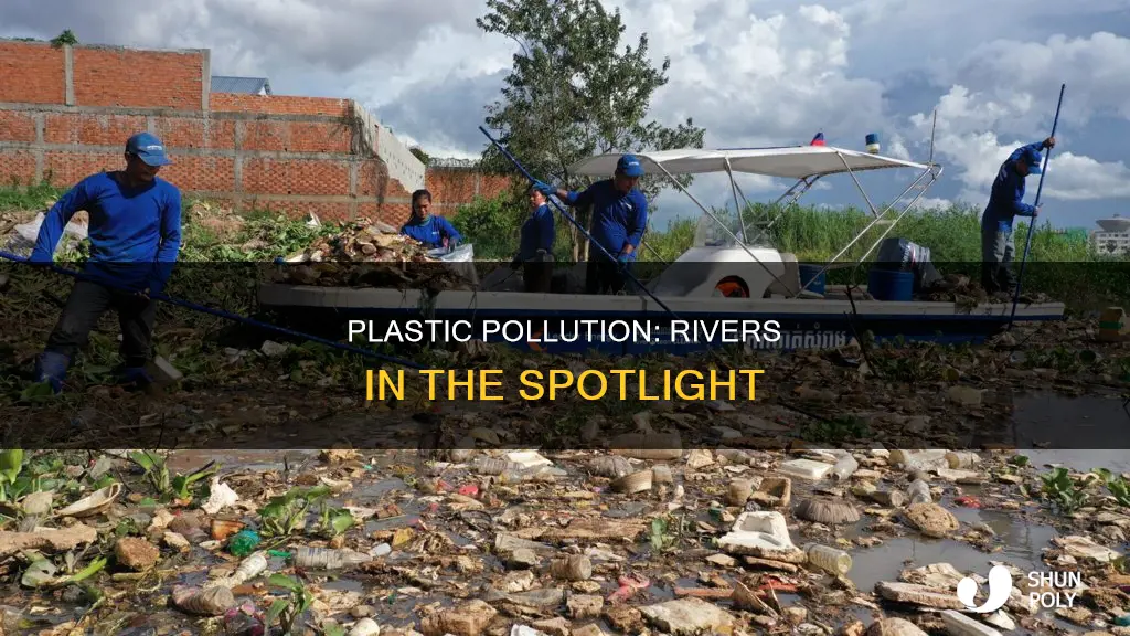 which rivers does plastic come from