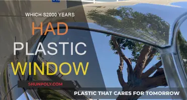 Plastic Window S2000s: Which Model Years?