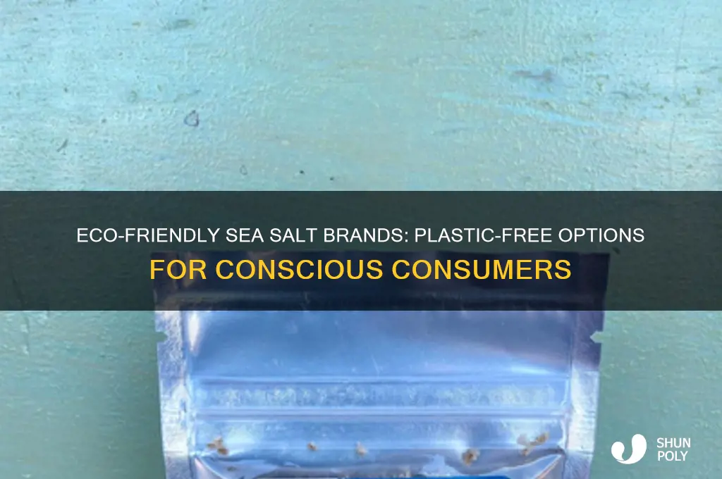 which sea salt brands remove plastic