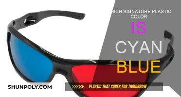 The Cyan Blue Signature Plastic: A Unique Color