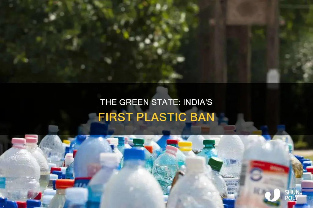 which state in india first banned plastic