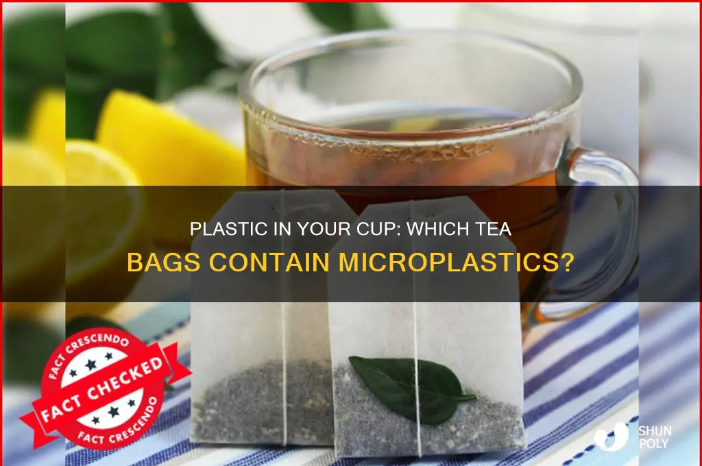 which tea bags have plastic particles