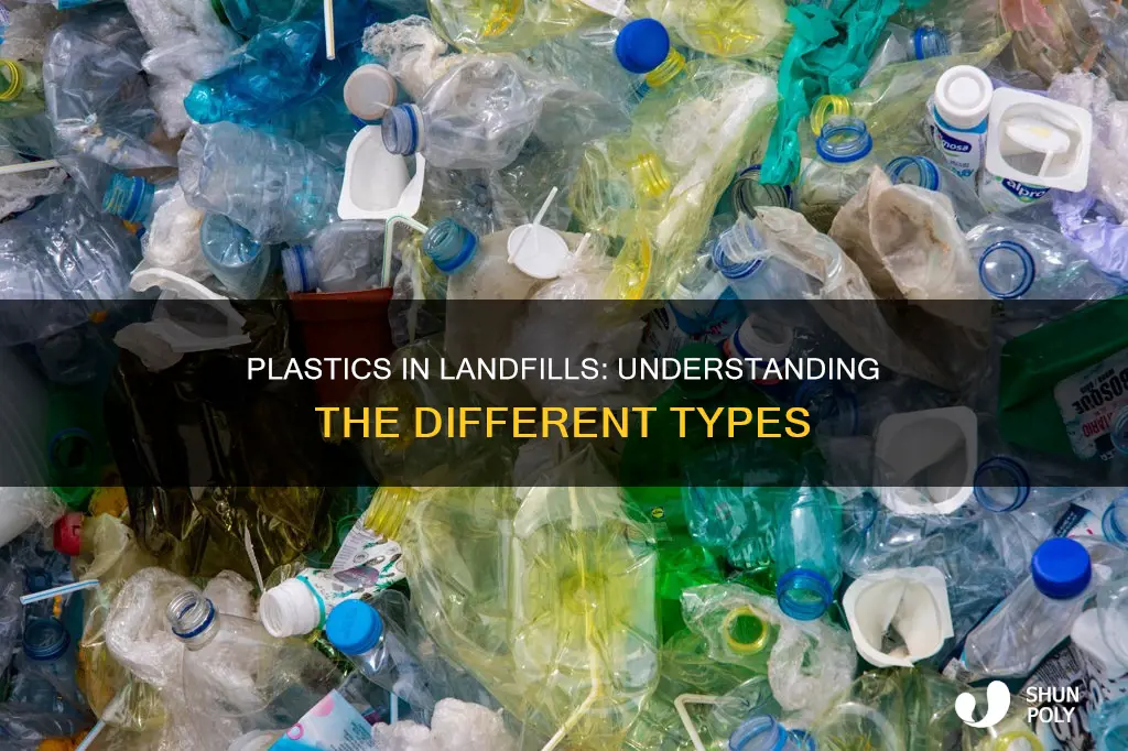 which types of plastics are in landfills