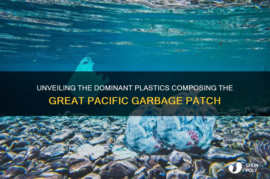 which types of plastics mak up most of gpgp