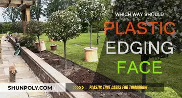 Plastic Edging: Which Way Should It Face?