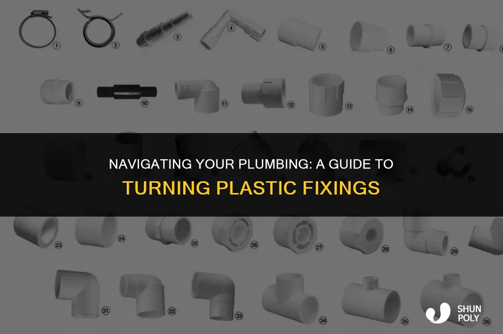which way turn plastic plumbing fixings
