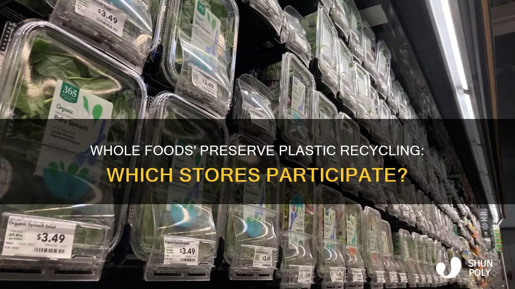 which whole foods accepts preserve plastic recycling