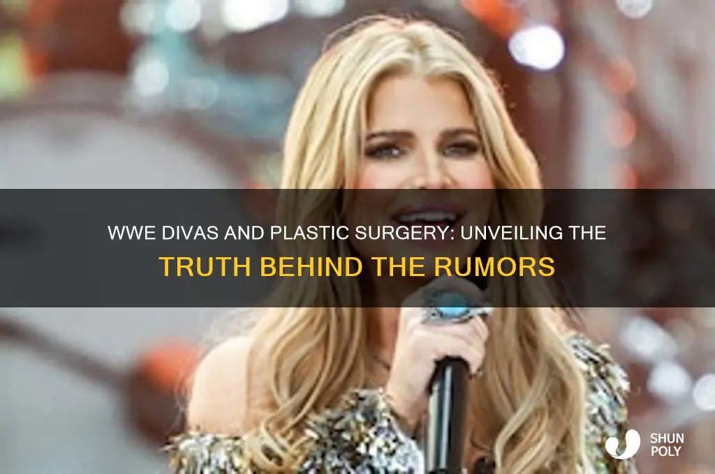 which wwe divas have had plastic surgery