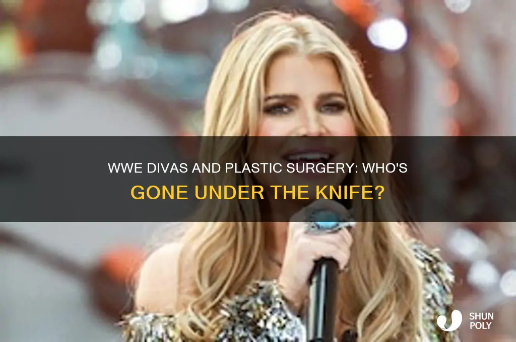which wwe women wrestler have plastic surgery