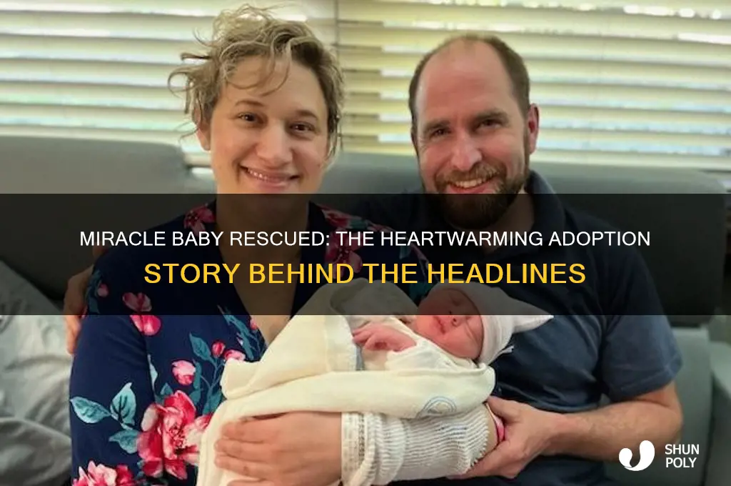 who adopt the baby found in a plastic bag