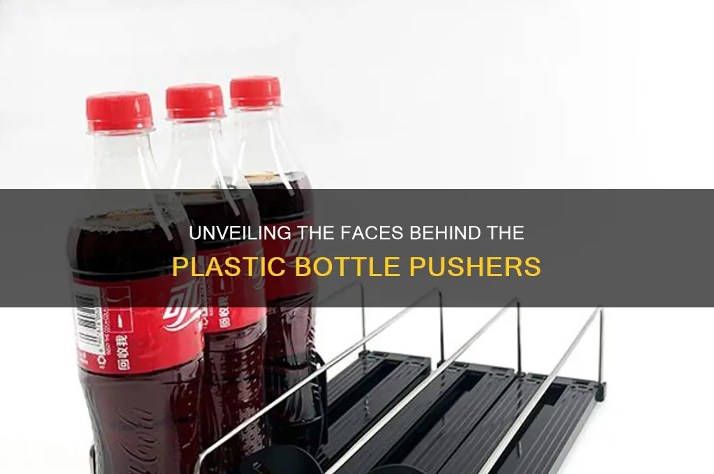 who are these people pushing plastic bottles