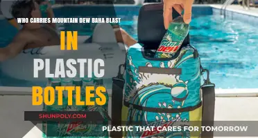 Where to Find Mountain Dew Baha Blast in Plastic Bottles