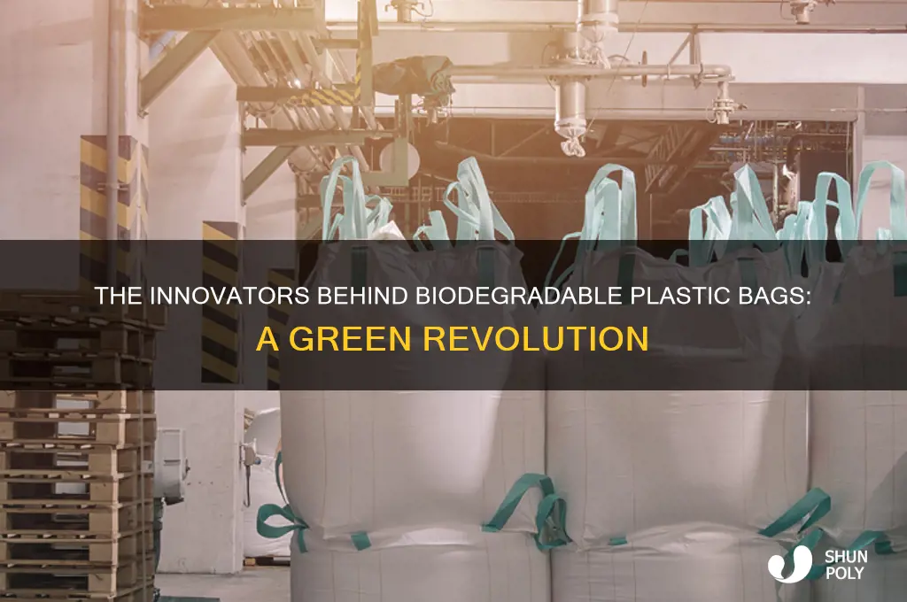 who created biodegradable plastic bags