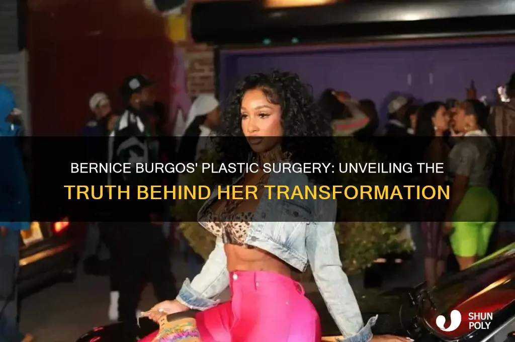 who did bernice burgos plastic surgery