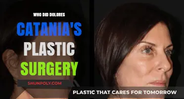 Dolores Catania's Plastic Surgery: The Surgeon Behind Her Transformation