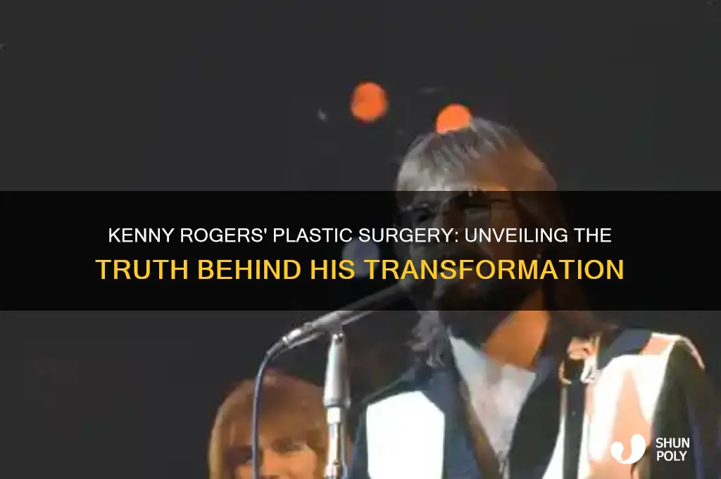who did kenny rogers plastic surgery