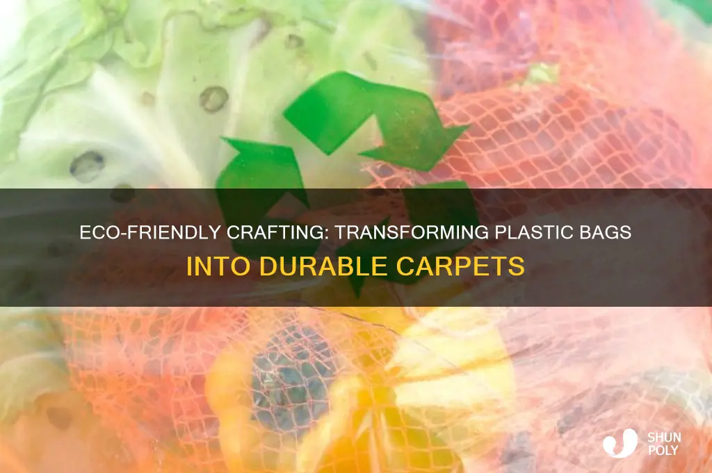 who do you make carpets out of plastic bags