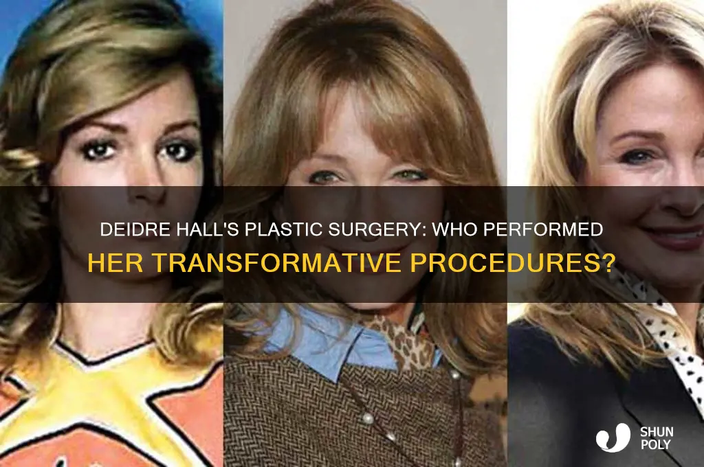 who does deidre hall
