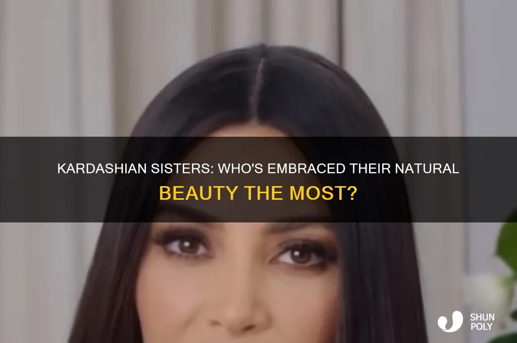 who has had the least plastic surgery in the kardashians